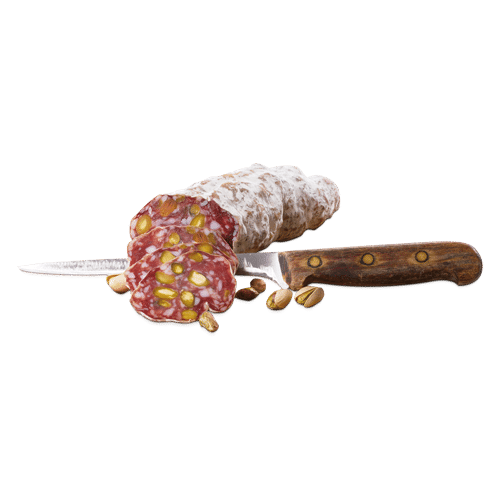 Saucisson et pistache