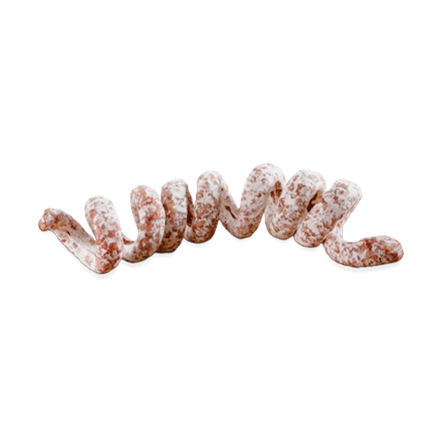 Les tortillettes des Alpes, saucisson en spirale